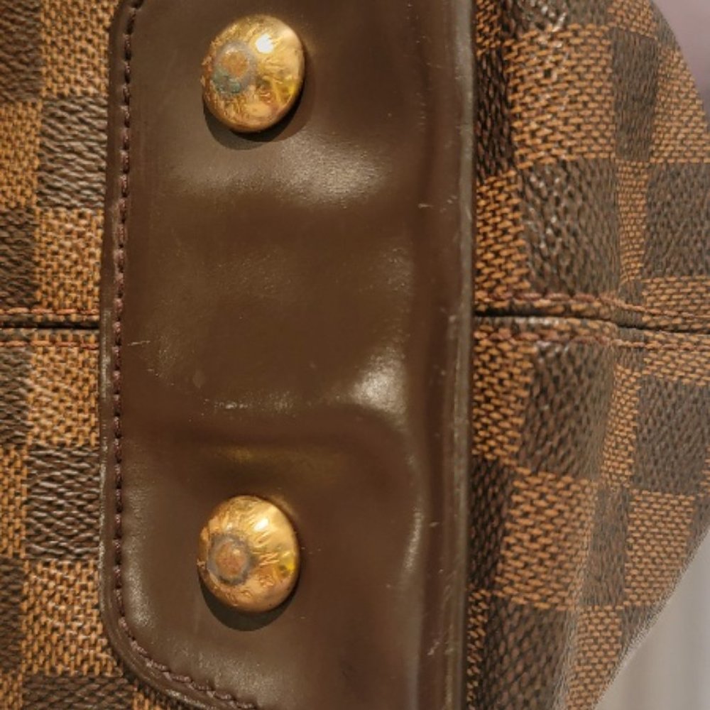 Louis Vuitton Damier Ebene Canvas Duomo Hobo Handbag - Picture 7 of 16